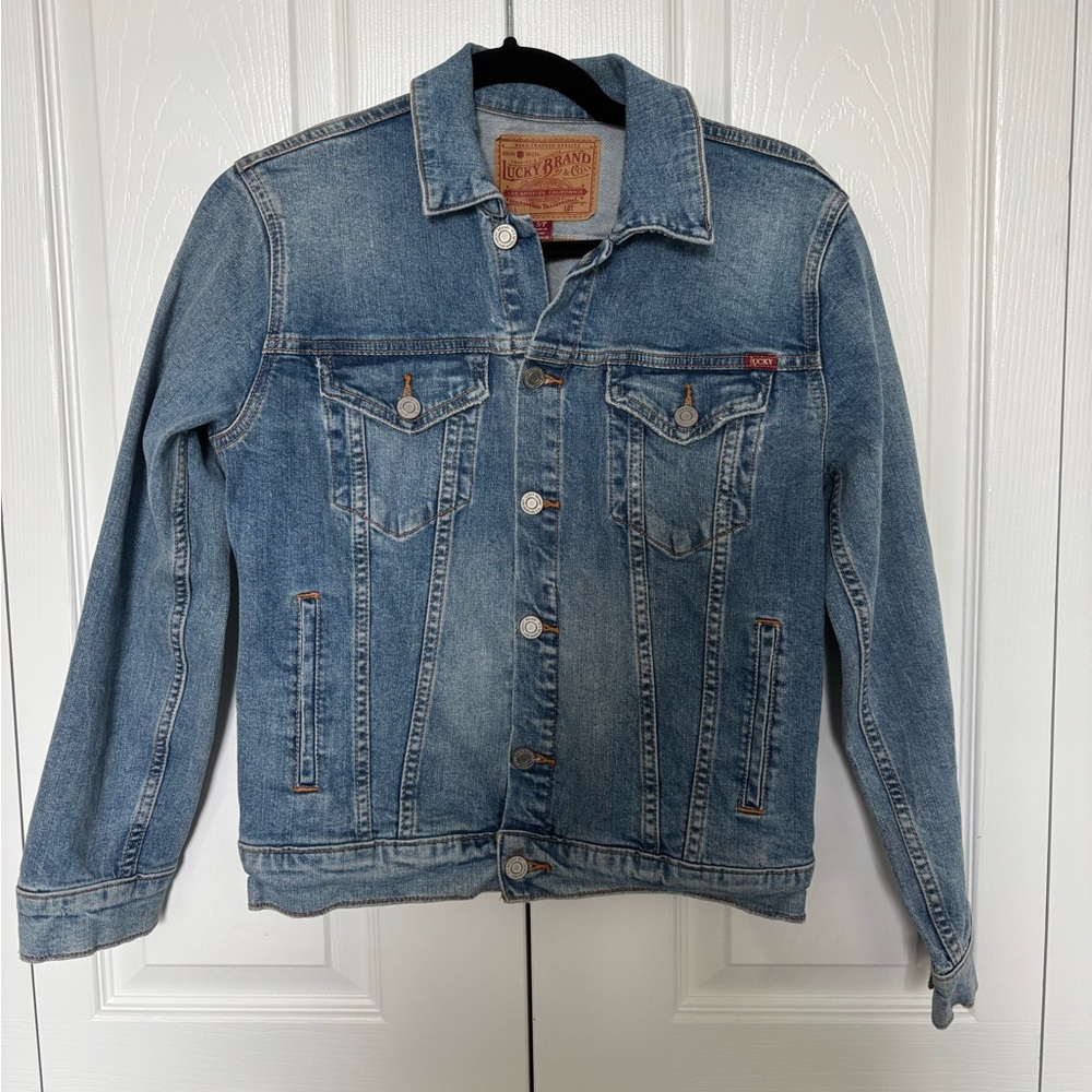 Lucky Brand Women's Light Blue Jean Jacket